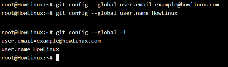 Git Config Username And User Email
