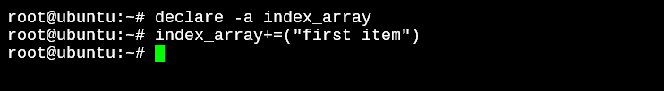 Index Array