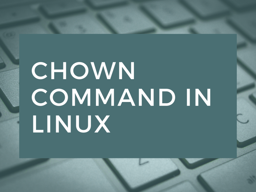 Chown Command In Linux