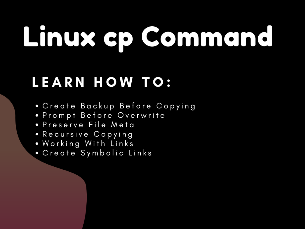 Cp Command In Linux