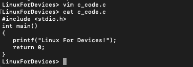 Cat C Code