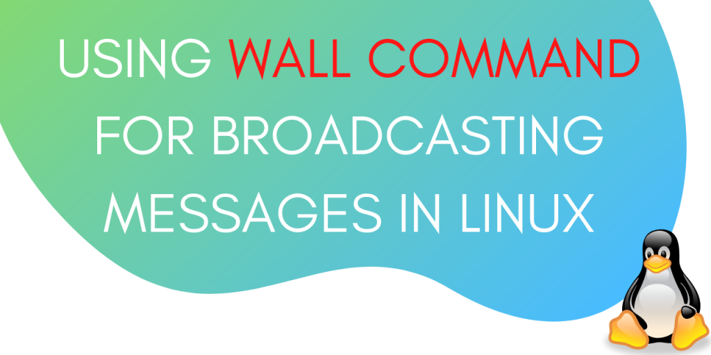 Wall command in linux