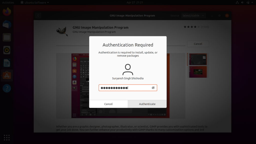 Authenticate Your User