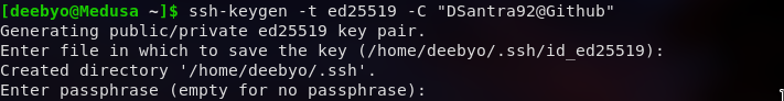 SSH Passphrase 1 connect to Github with SSH
