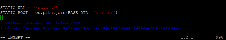 Add STATIC ROOT Path In Settings.py 