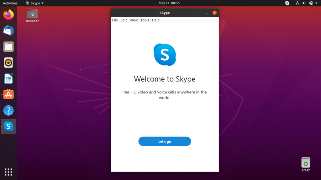 Skype Window