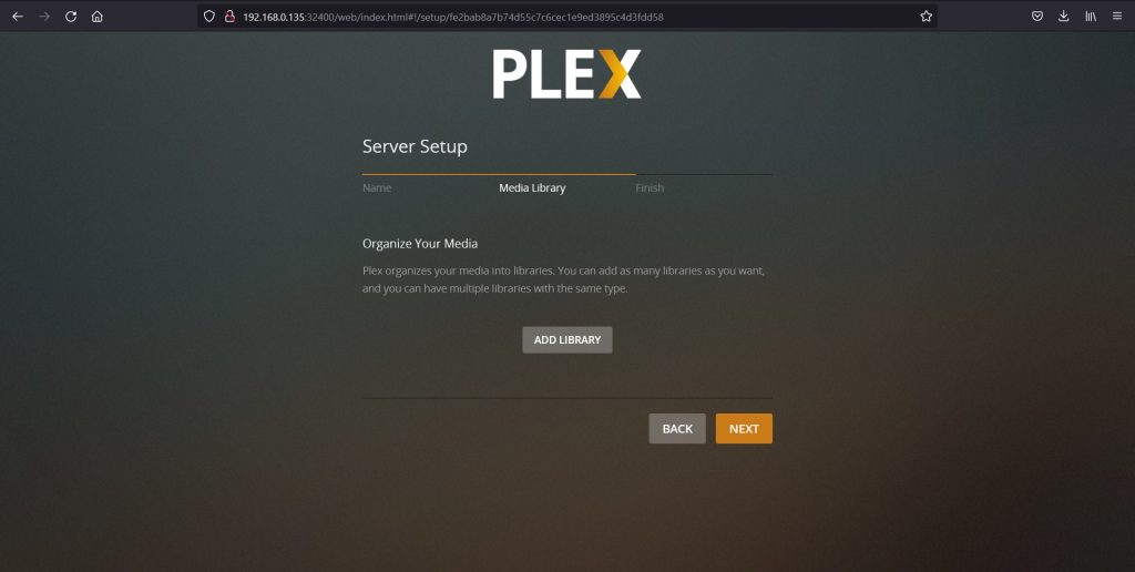 Add Media Library To Plex Media Server