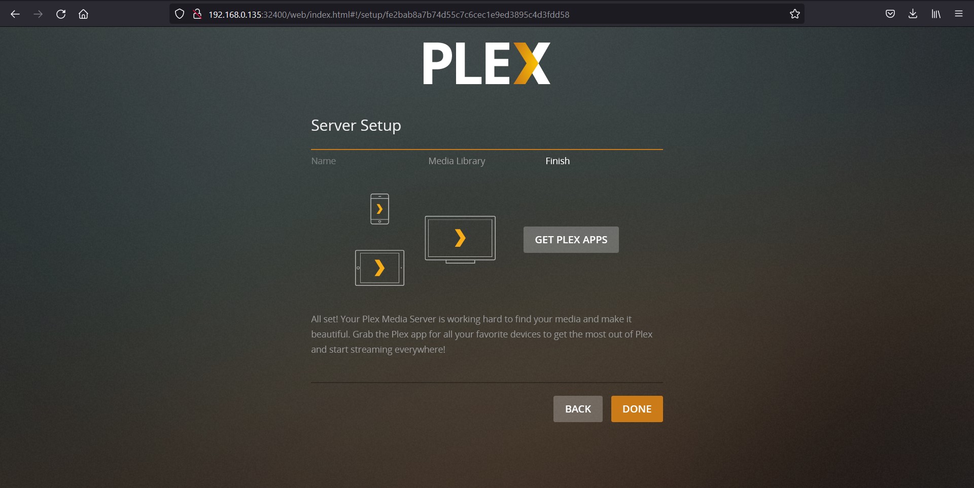 restart plex media server ubuntu