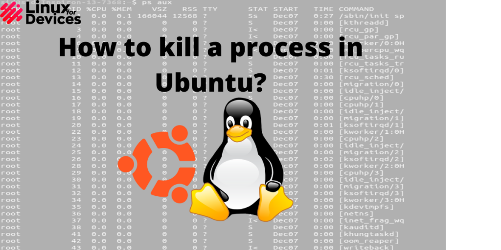 How To Kill A Process In Ubuntu