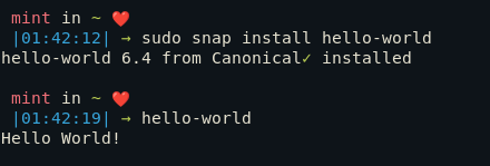 Snap Install Package