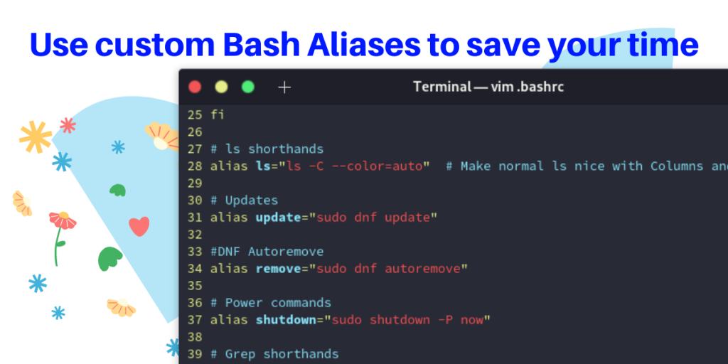 Add Custom Aliases To Save Your Time