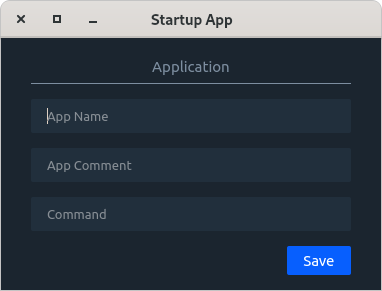 Add Startup App