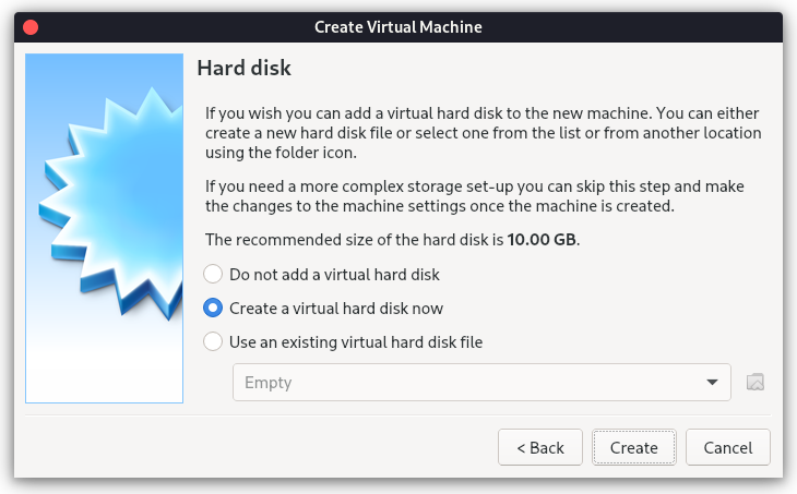 Create A Virtual Hard Disk