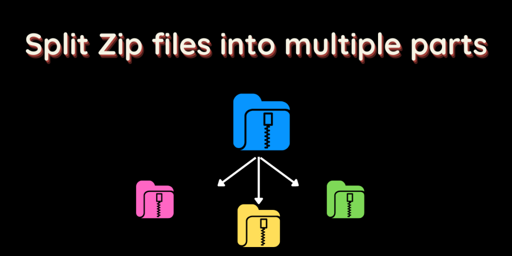 Split Zip Files Into Multiple Parts