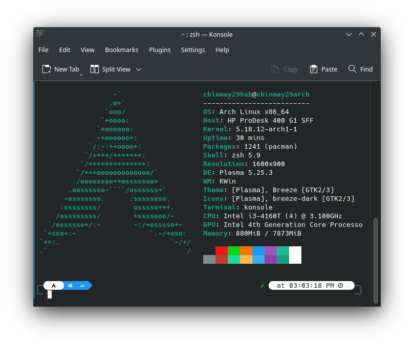 Neofetch On Terminal Launch