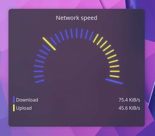 Network Speed Kde