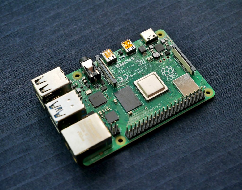Raspberry Pi is a series of small single-board computers (SBCs) developed in the United Kingdom by the Raspberry Pi Foundation in association with Broadcom.