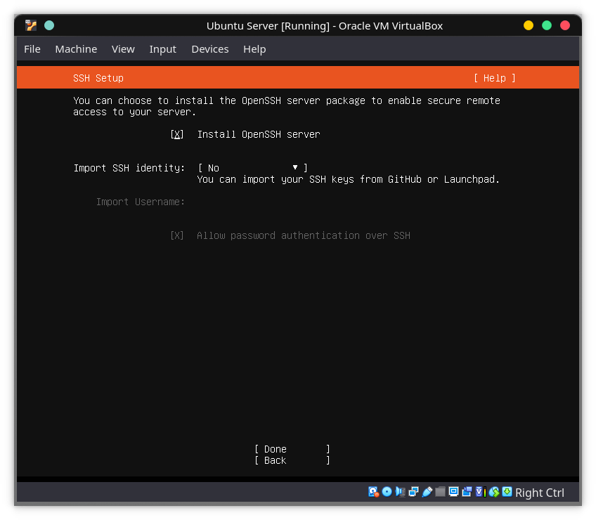 Install Openssh Ubuntu Server