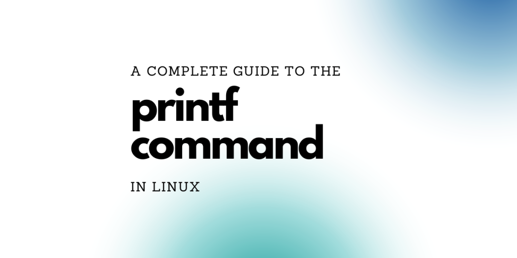 Printf Command In Linux