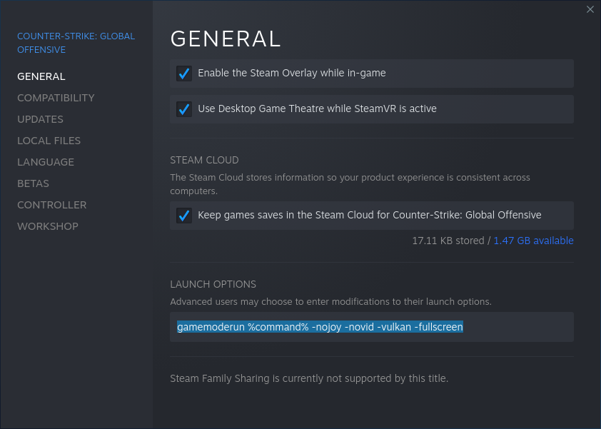 Add Launch Options To The CS GO Game 1
