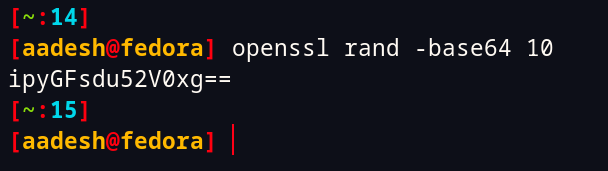 Generating Passwords Using OpenSSL