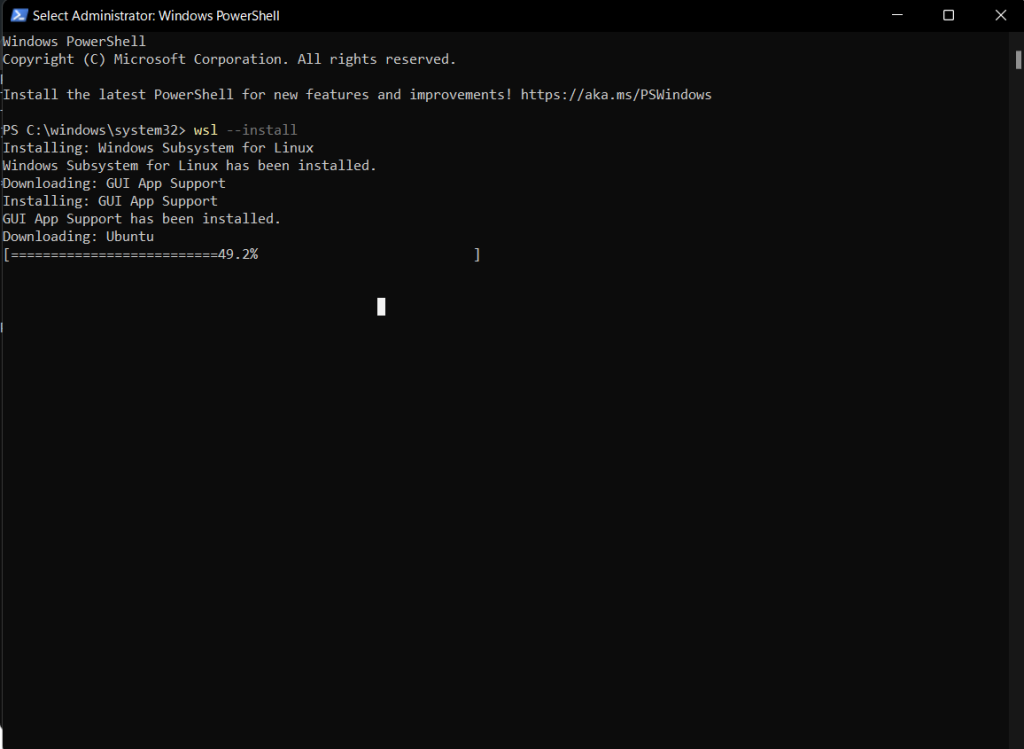 Installing Ubuntu On Windows Using WSL2