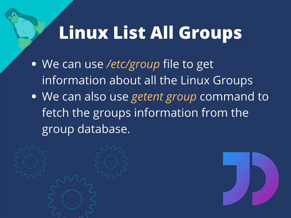 How to List All Groups in Linux? - LinuxForDevices