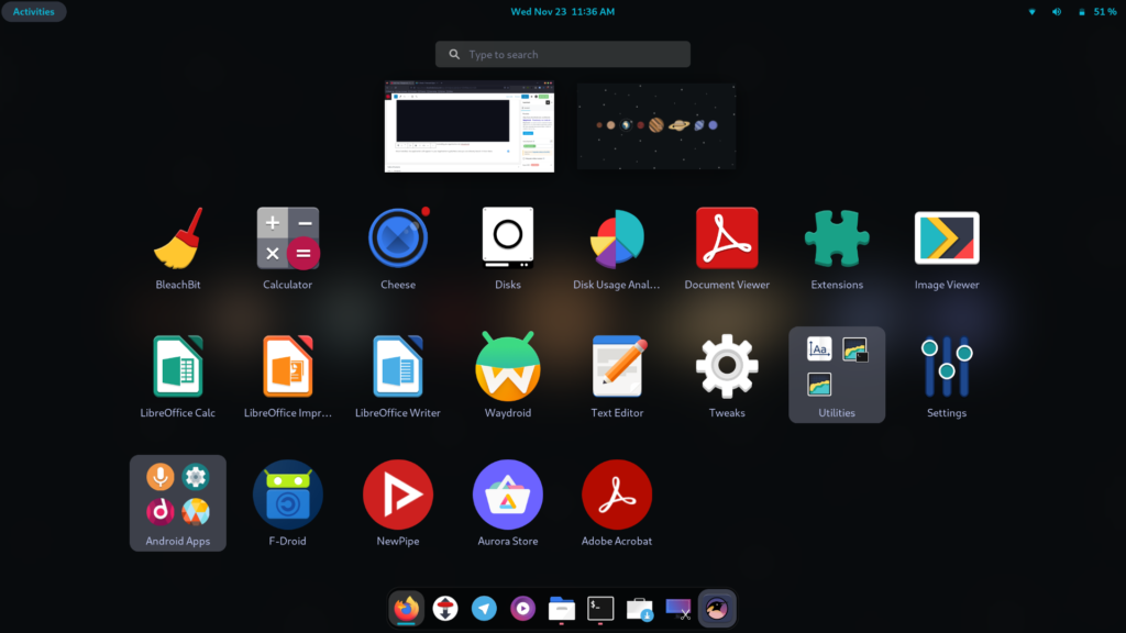 Android Applications Are Integrated To Your Linux Desktop