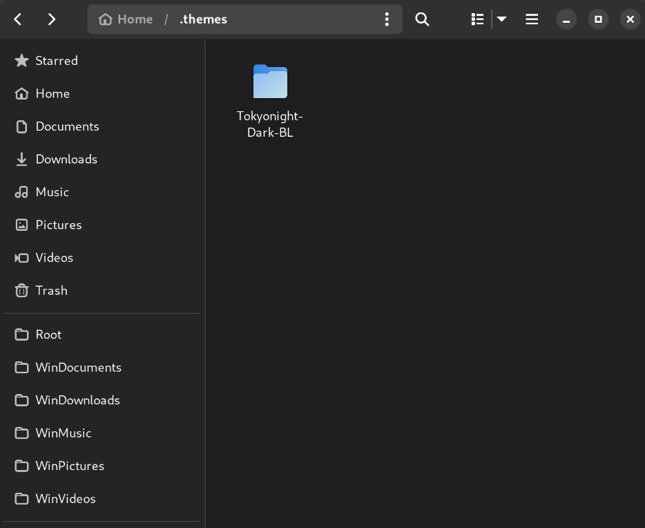 Paste The Extracted Directory Into The Themes Folder