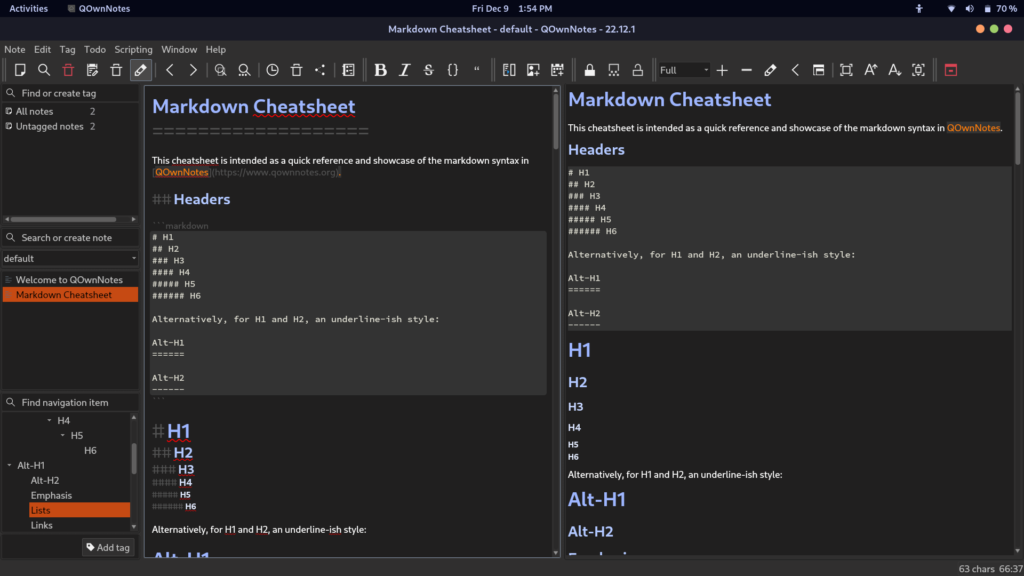 You Also Get A Markdown Cheatsheet To Help You Get Started