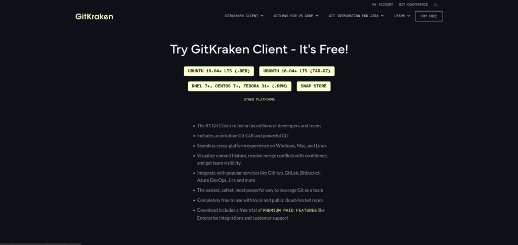 Gitkraken Download Page