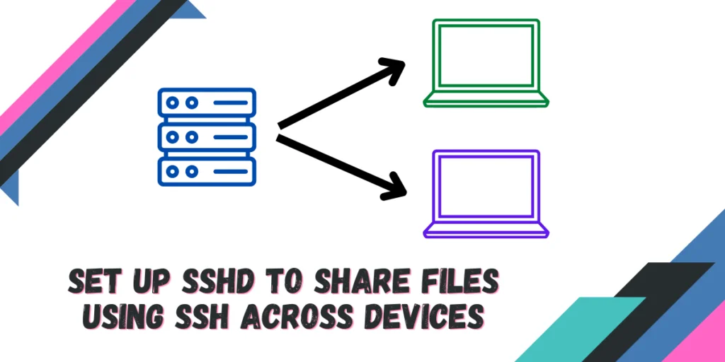 Set Up SSHD To Share Files Using Ssh Across Devices