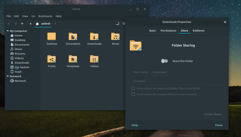 You Can Now Share Your Desired Folder To A Different PC