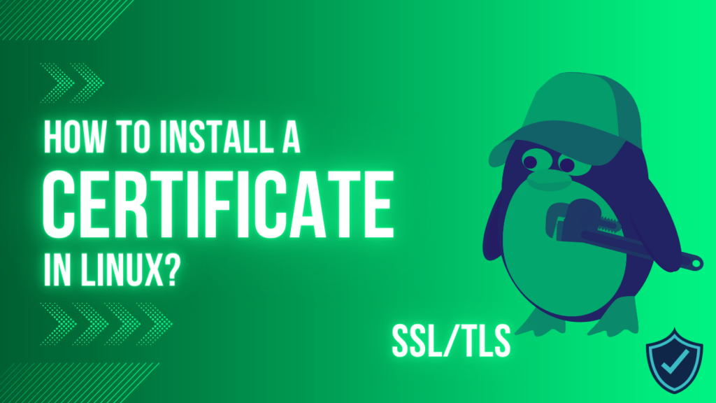 Install Certificate In Linux