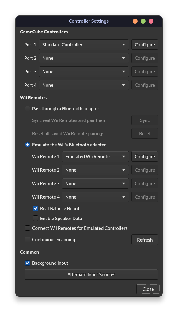 Go To The Configure Option Beside The Standard Controller Settings