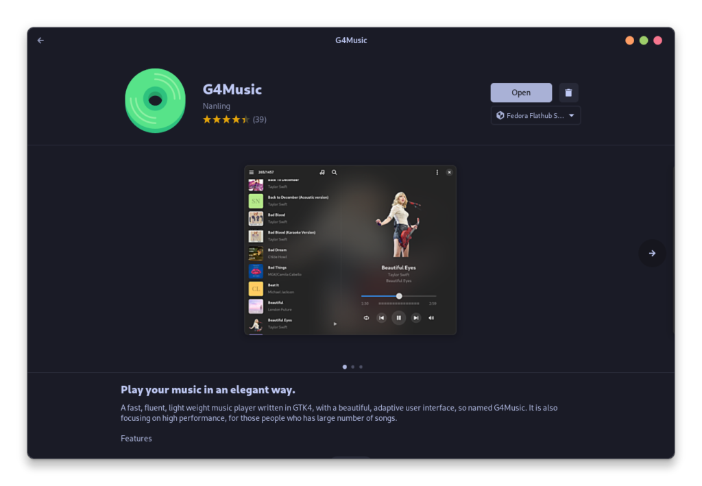 Installing G4Music From The Software Store