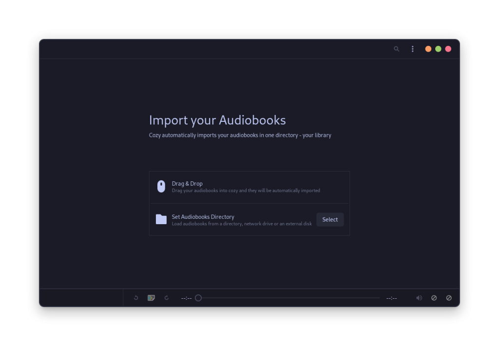 Now Locate Your Audiobook Directory Whether Stored Locally Or On A Network Drive