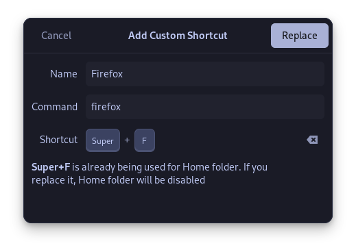 Adding A Custom Shortcut For Firefox On GNOME Desktop