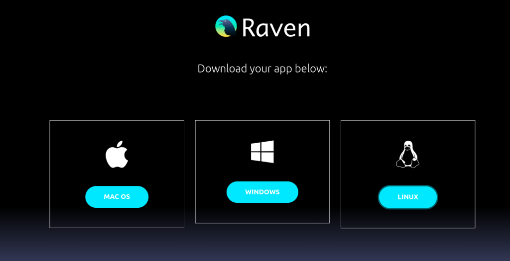 Download Raven AppImage From Website