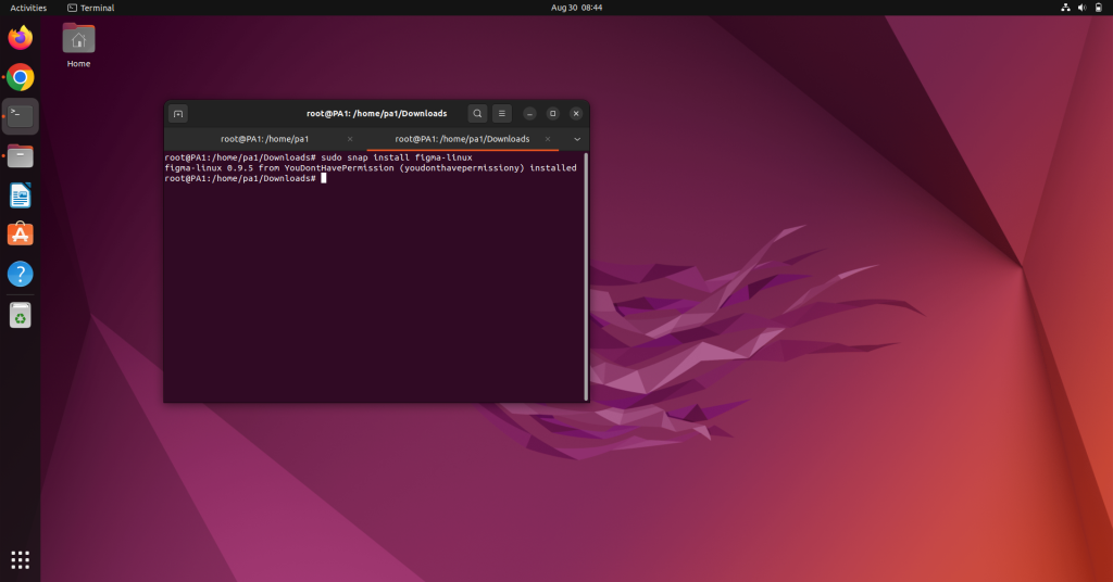 Figma Linux Snap Install