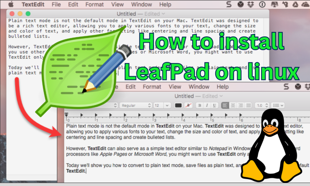 How To Install LeafPad On Linux
