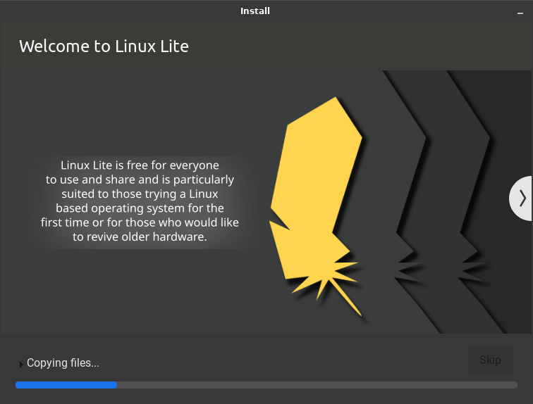 Installing Linux Lite