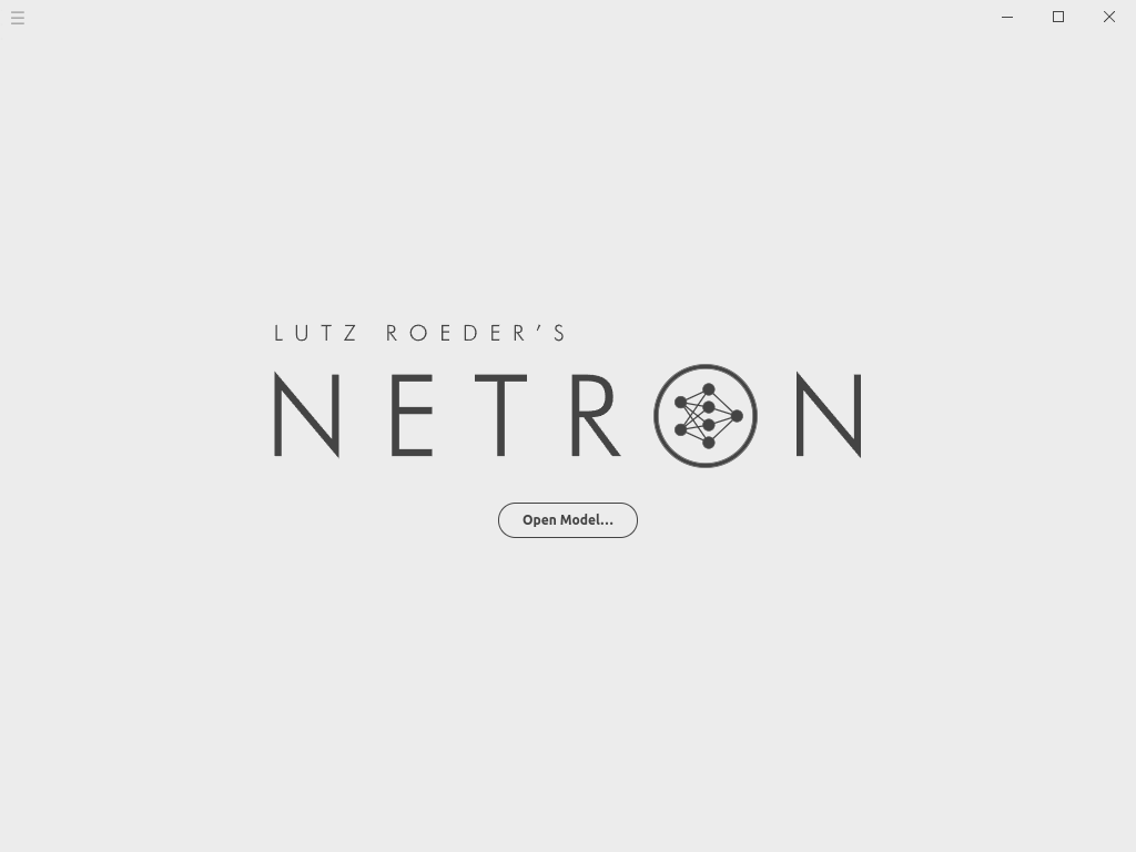 Netron Desktop