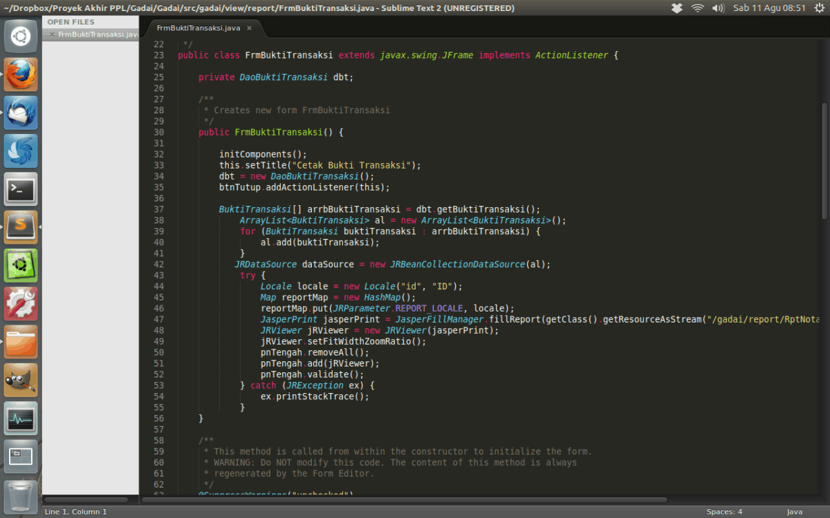 Sublime Text preview