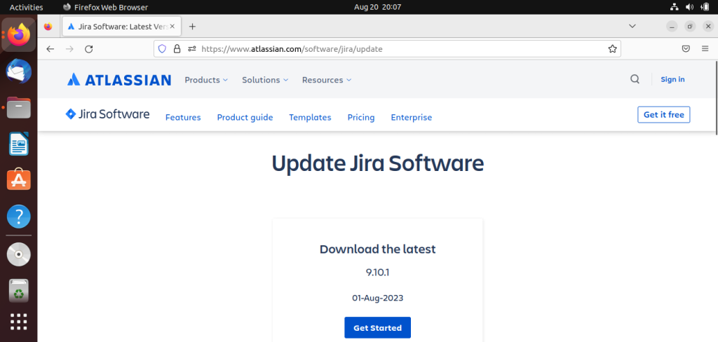 Jira Install Binary