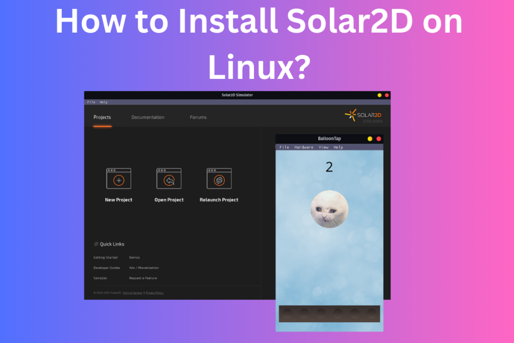 How To Install Solar2D On Linux