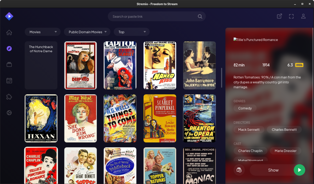 Movies In Public Domain Are Free To Watch In This Application
