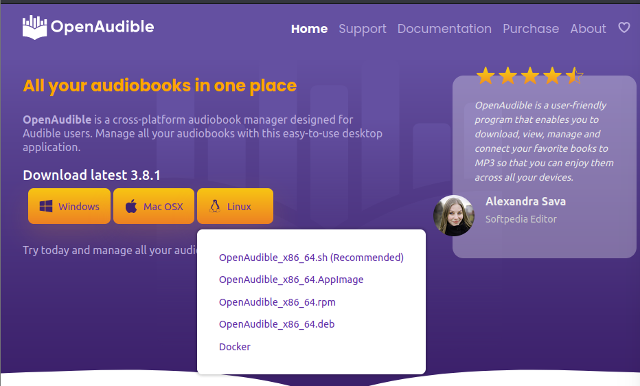 OpenAudible Download Page