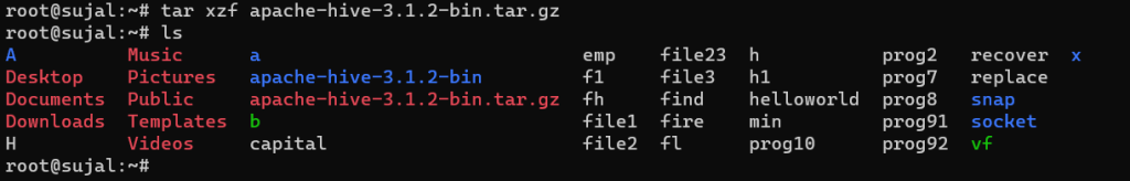 Extracting Tar Files